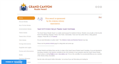 Desktop Screenshot of grandcanyonreaderaward.org